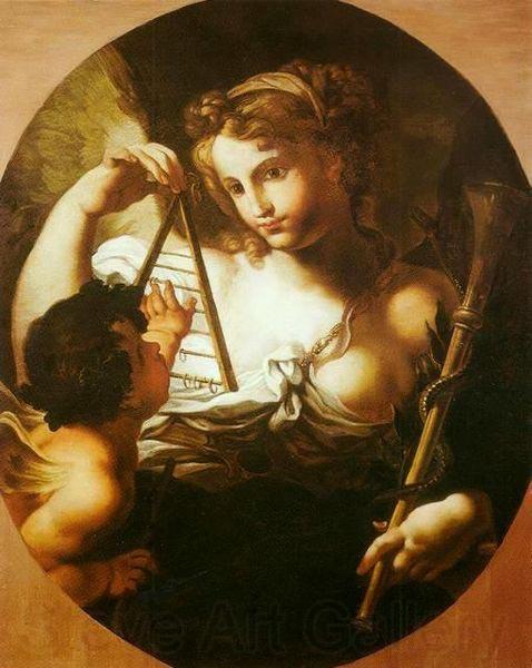 Sebastiano Conca Allegory of Science Norge oil painting art